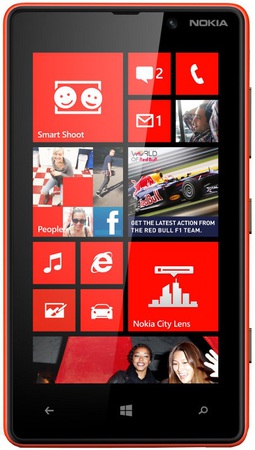 Смартфон Nokia Lumia 820 Red - Воскресенск