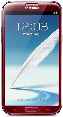 Смартфон Samsung Galaxy Note 2 GT-N7100 Red - Воскресенск