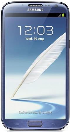 Смартфон Samsung Galaxy Note 2 GT-N7100 Blue - Воскресенск