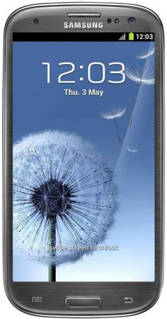 Смартфон Samsung Galaxy S3 GT-I9300 16Gb Titanium grey - Воскресенск